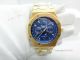 Fake Audemars Piguet Royal Oak Perpetual Calendar Watch Yellow Gold Blue (5)_th.jpg